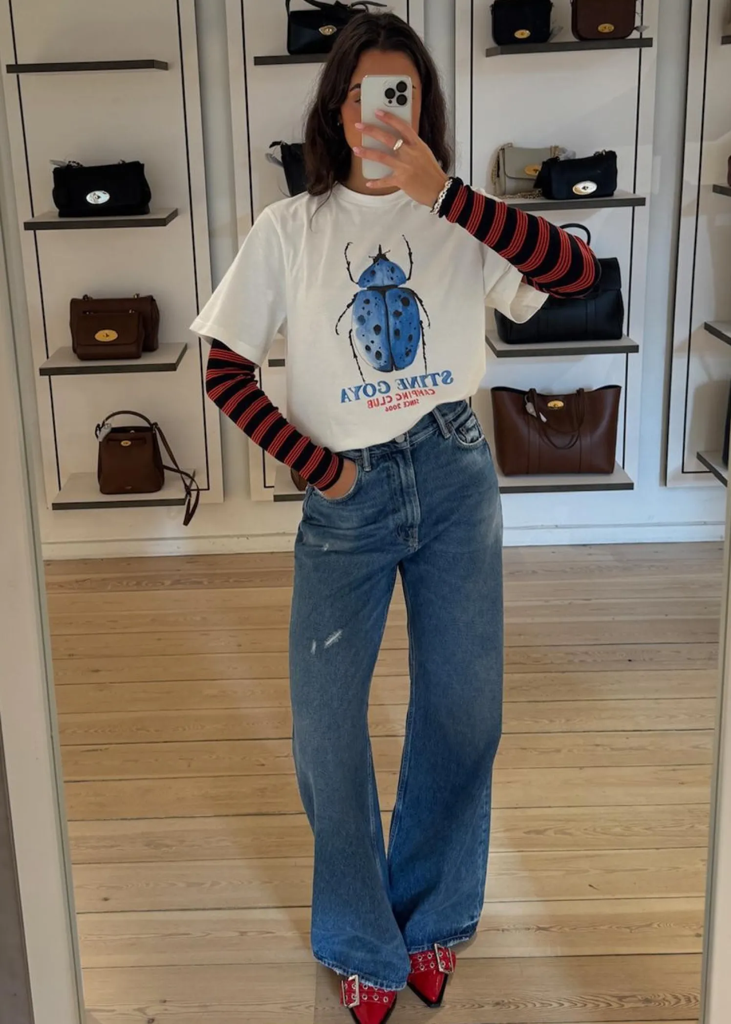 Acne Studios Acne Studios 2021F Vintage Blue