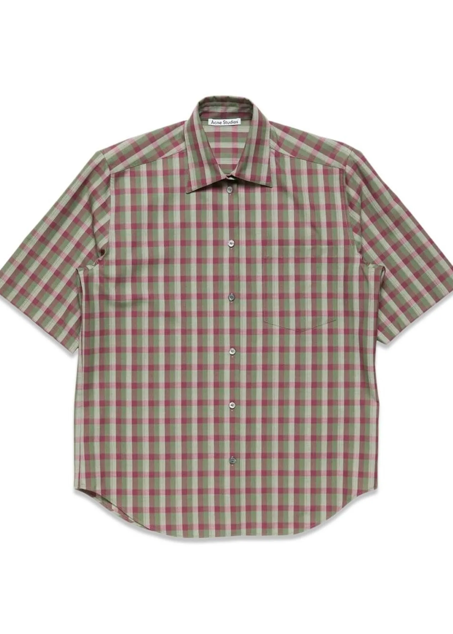 Acne Studios CHECK BUTTON