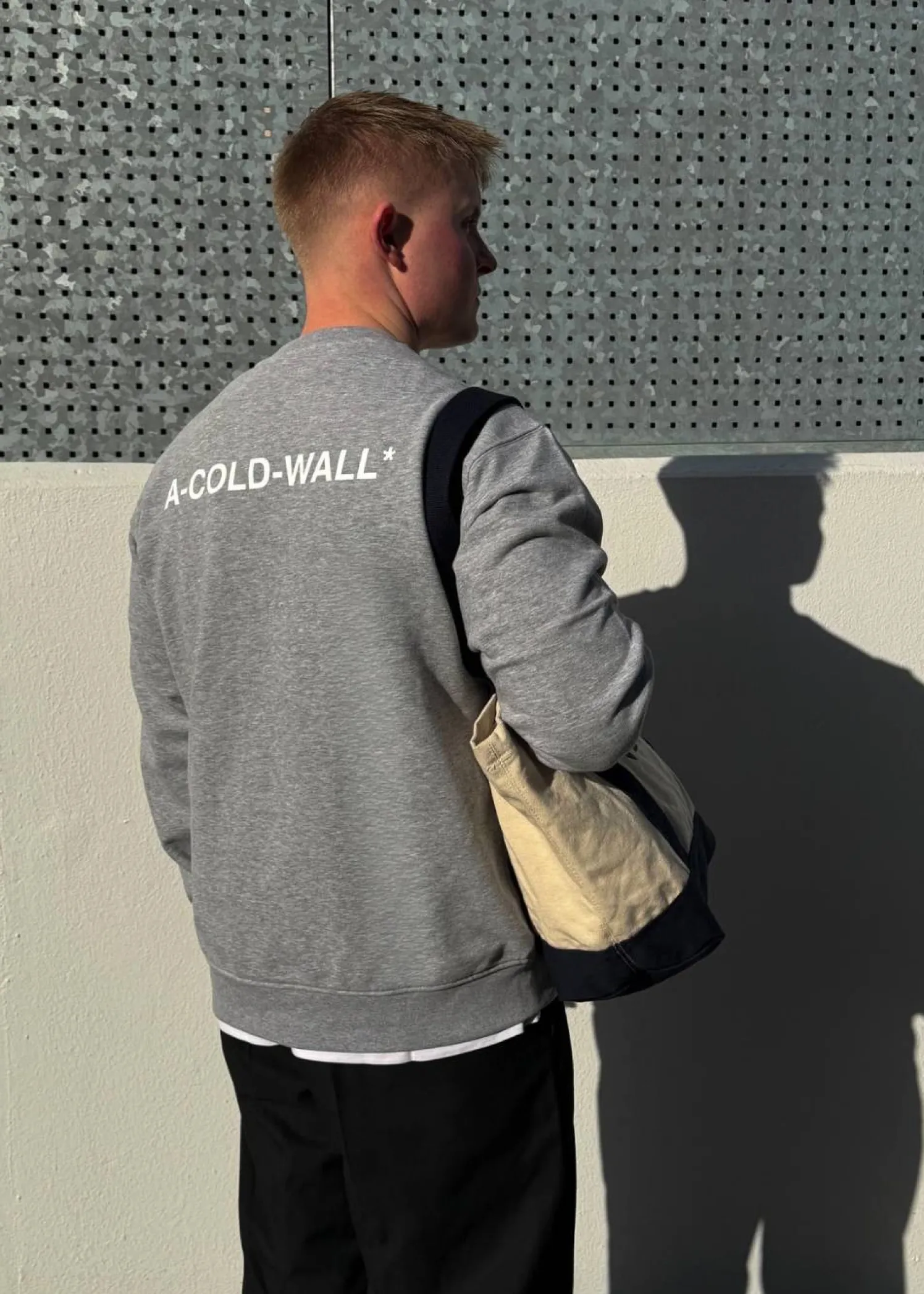 A-COLD-WALL* Burcham Logo Crew