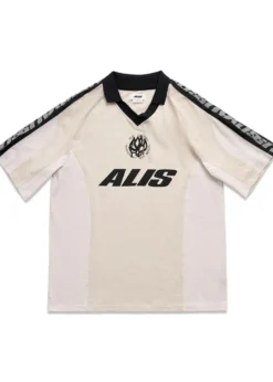 ALIS ALAIN POLO W/ GRAPHIC & LOGOBAND