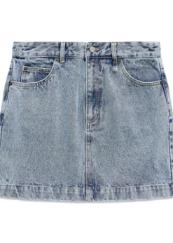 ALIS ASH SHORT DENIM SKIRT