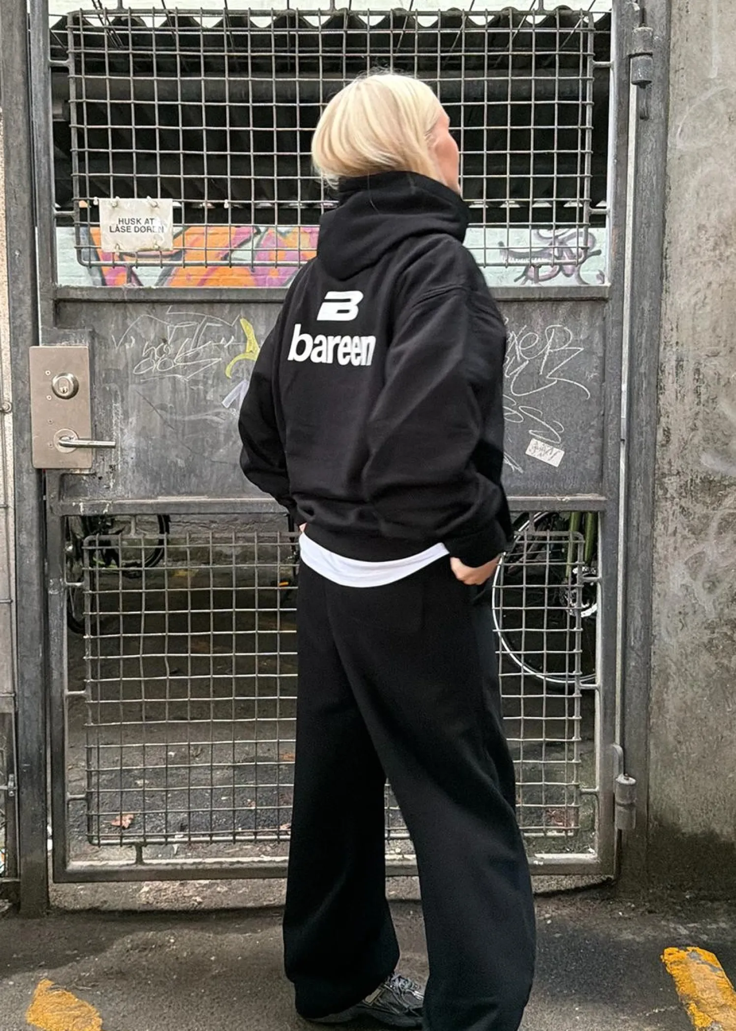 Bareen Oversized Hoodie Logo