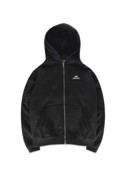 Bareen Oversized Zip Hoodie Logo