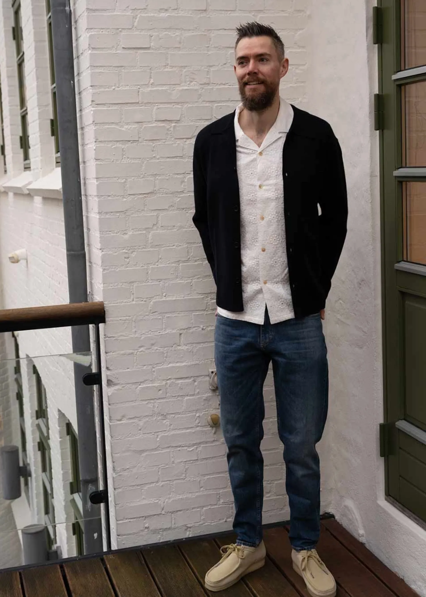 Clipper Manchester Cardigan Polo Colla