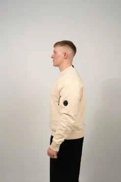 C.P. Company Diagonal Raised Fleece Crewneck Lens