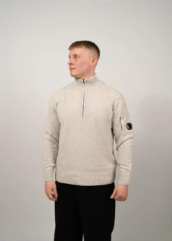 C.P. Company Half Zip Lambswool GRS