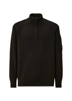C.P. Company Half Zip Lambswool GRS