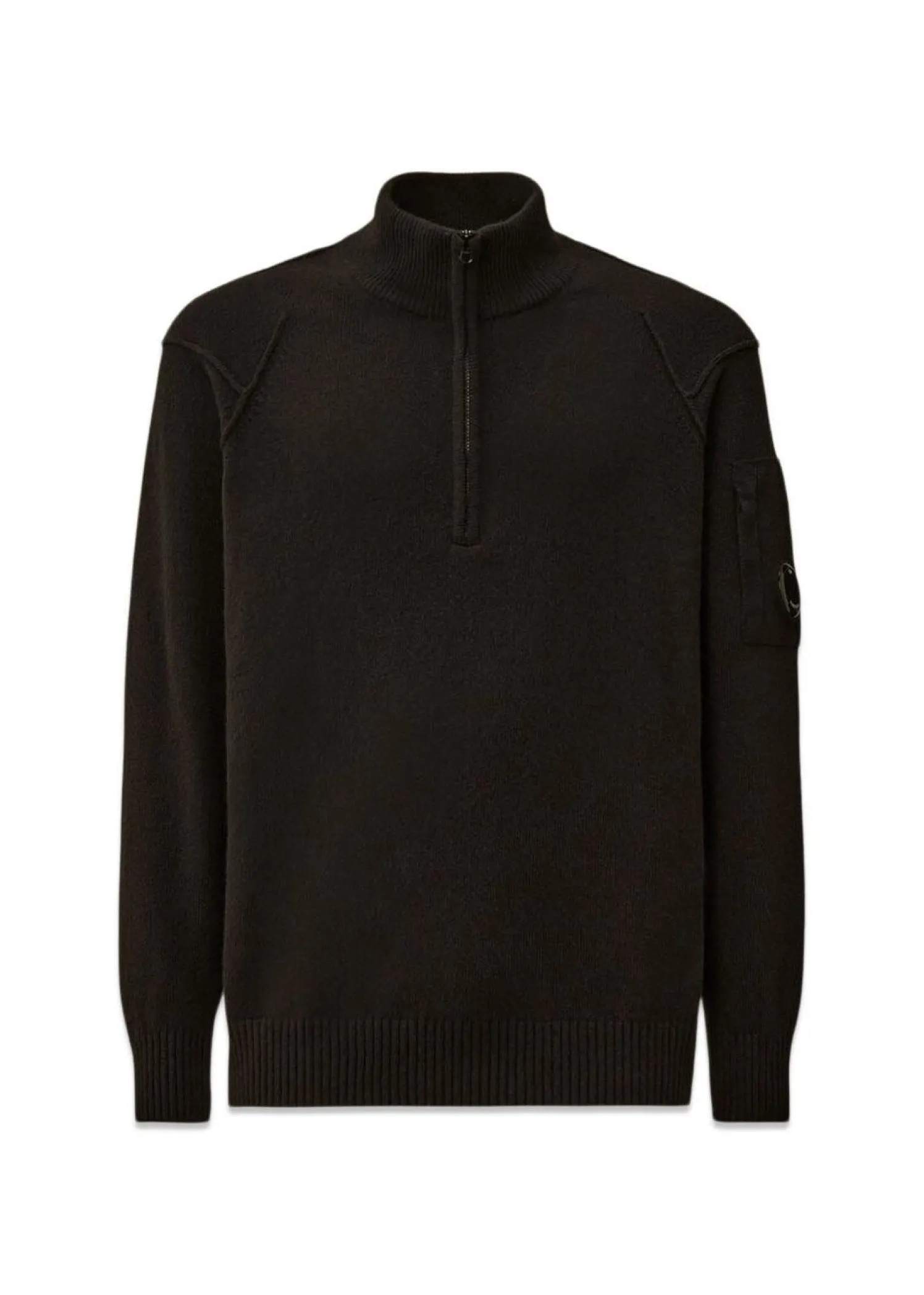 C.P. Company Half Zip Lambswool GRS