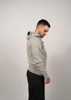 C.P. Company SWEATSHIRTS HOODED OPEN DIAGONAL