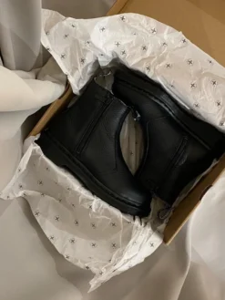 Dr. Martens 2976 W/Zips Black Milled Nappa