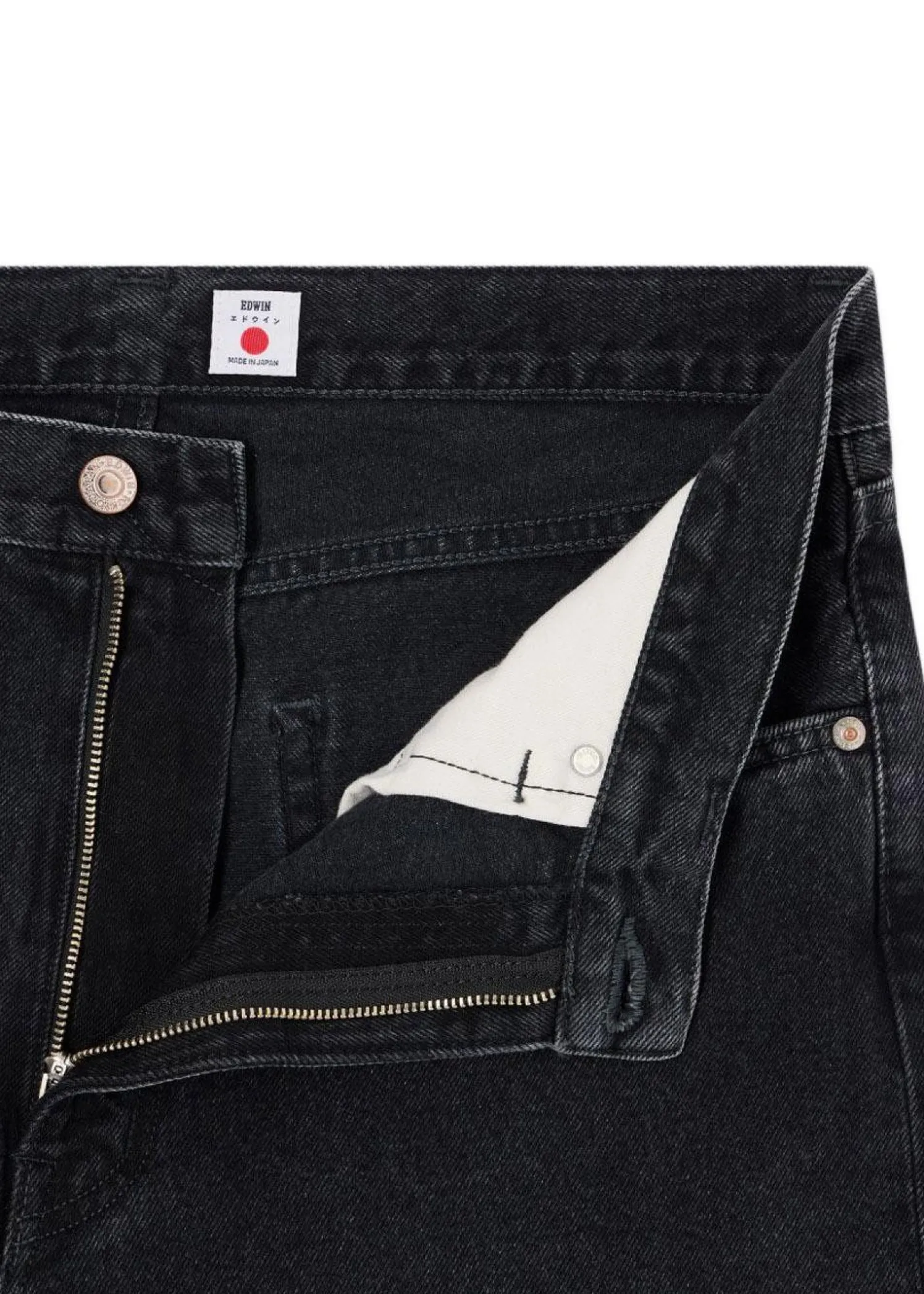 Edwin Loose Jeans Black Dark Used
