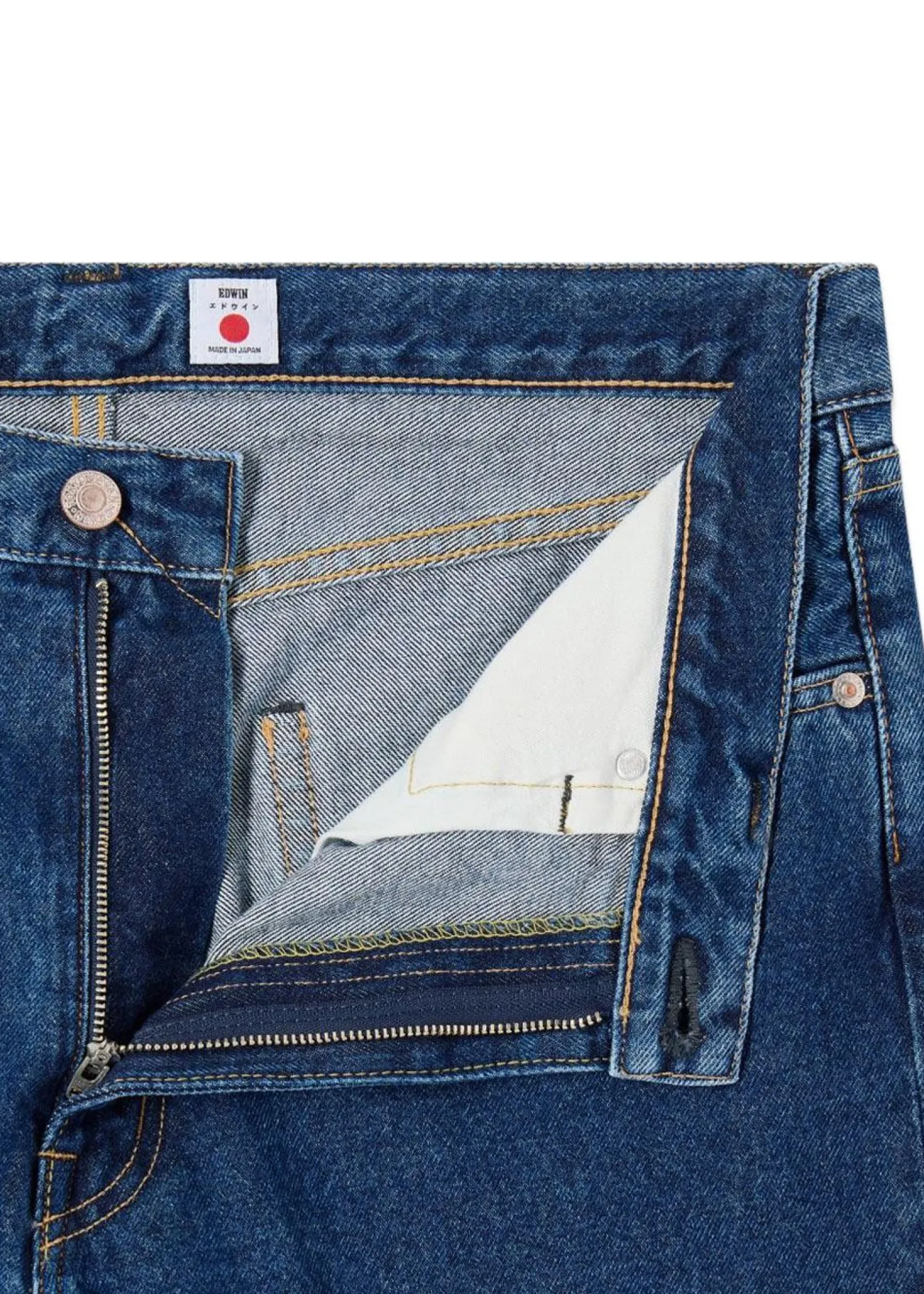 Edwin Loose jeans Blue Mid Used