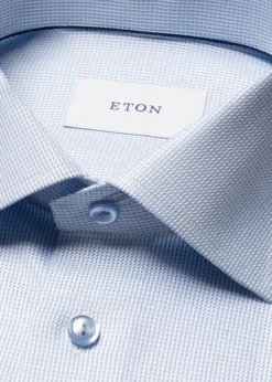 Eton Semi Solid Signature Twill Shirt