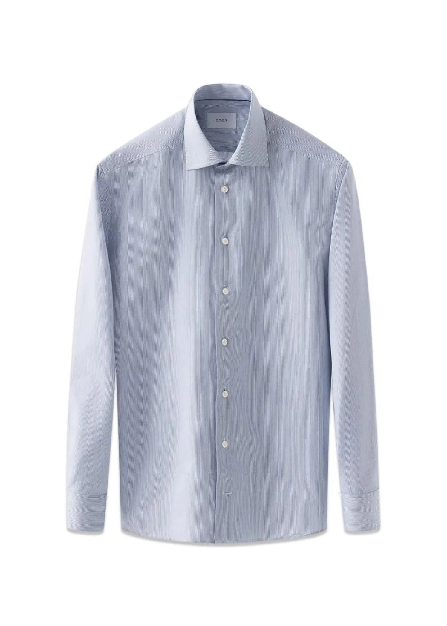 Eton Slim Fine Striped Signature Twill Shirt