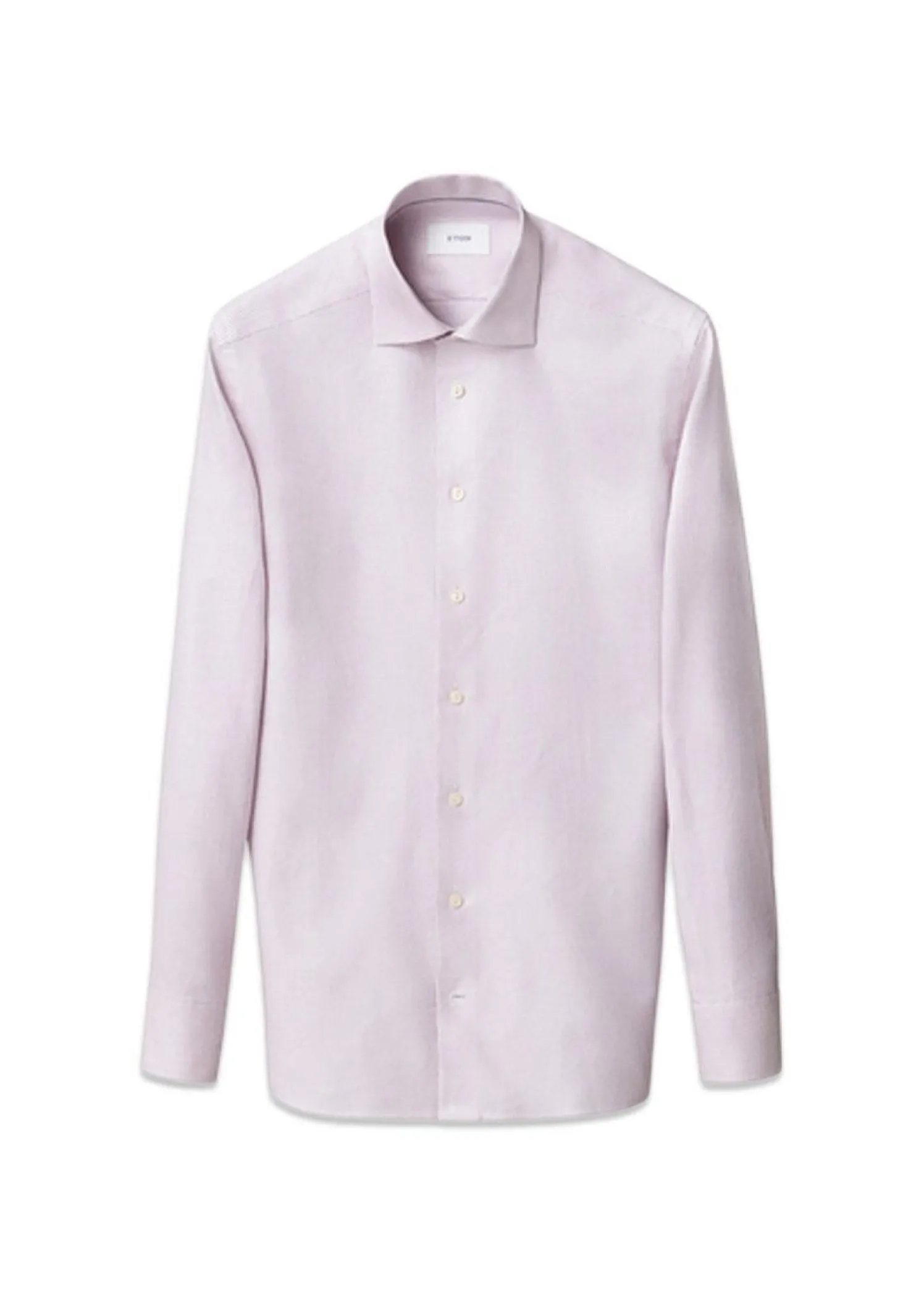 Eton Slim Semi Solid Signatrue Twill Shirt