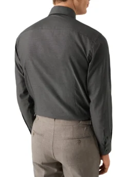 Eton Slim Semi Solid Signature Dobby Shirt