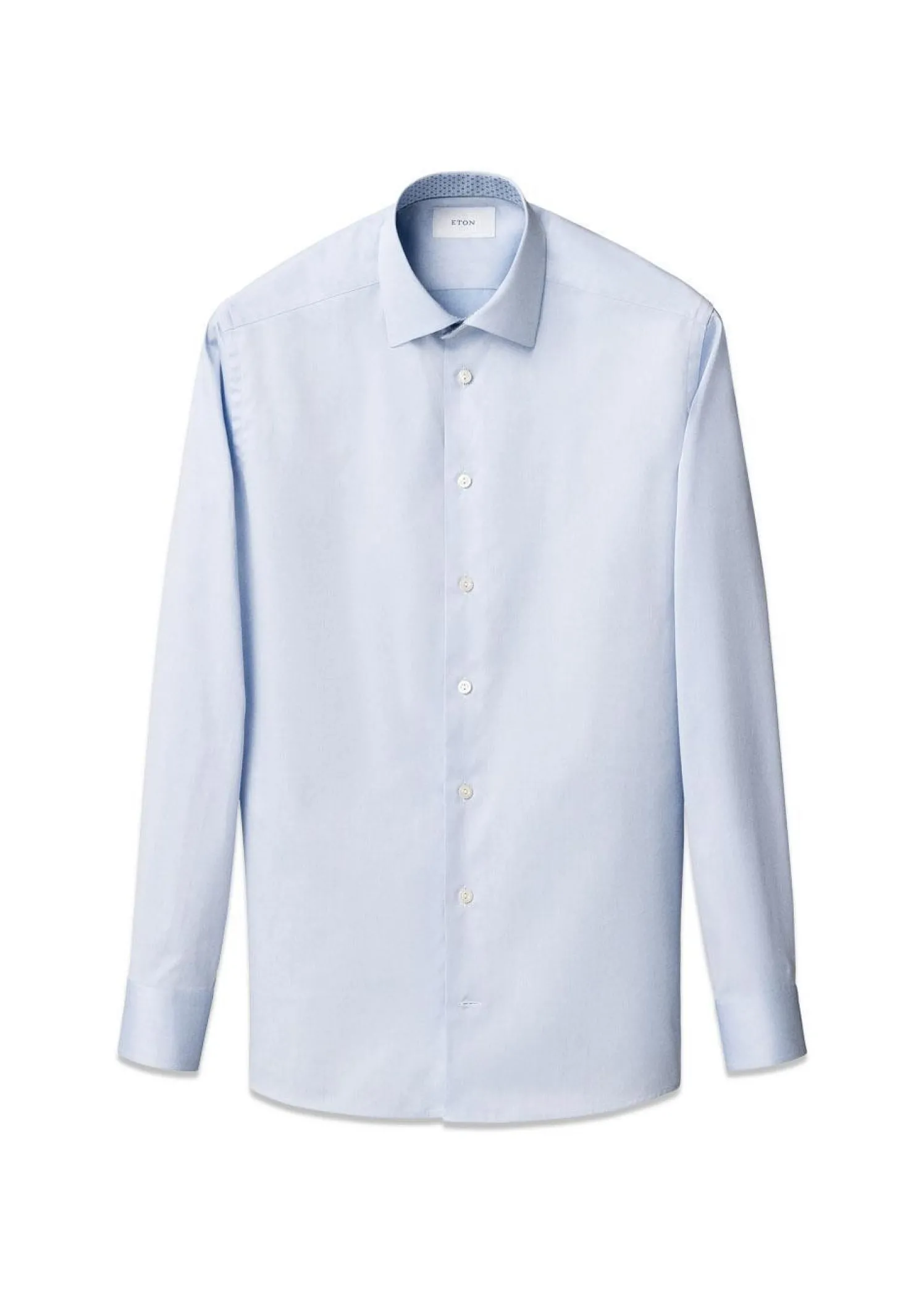Eton Slim Signature Twill Geometric Effect Shirt