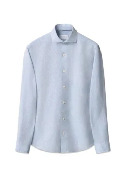 Eton Solid Linen Shirt