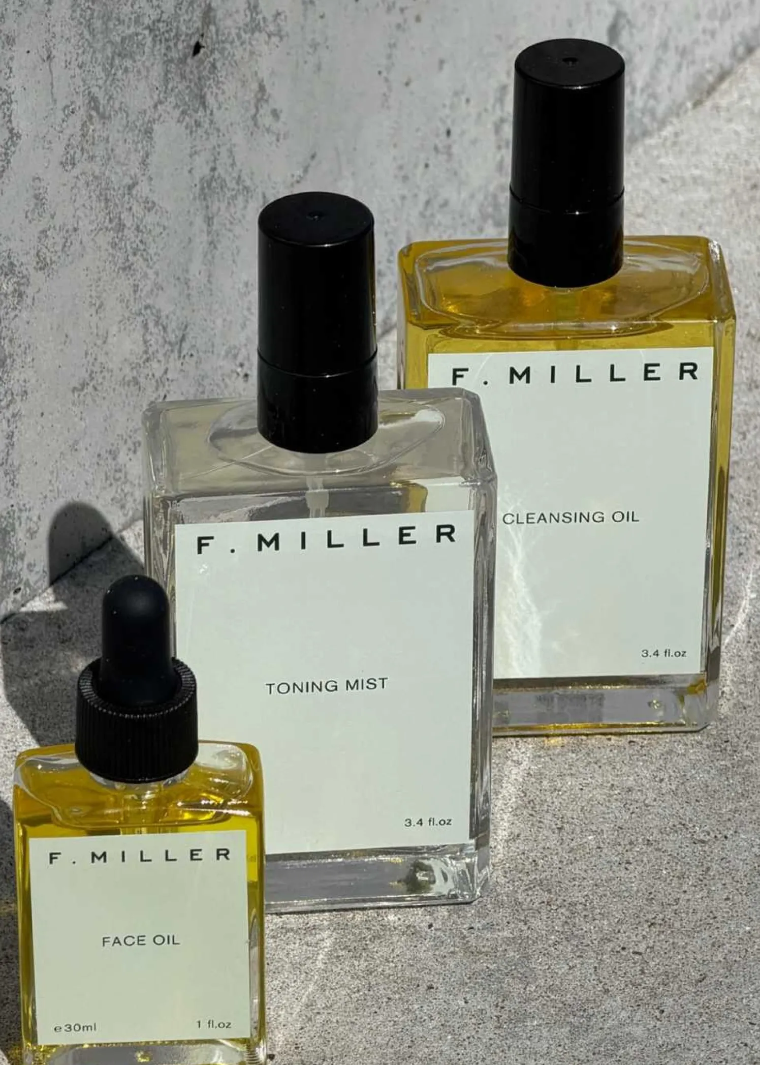 F. MILLER Face oil