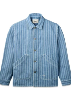 Forét BERRY DENIM OVERSHIRT