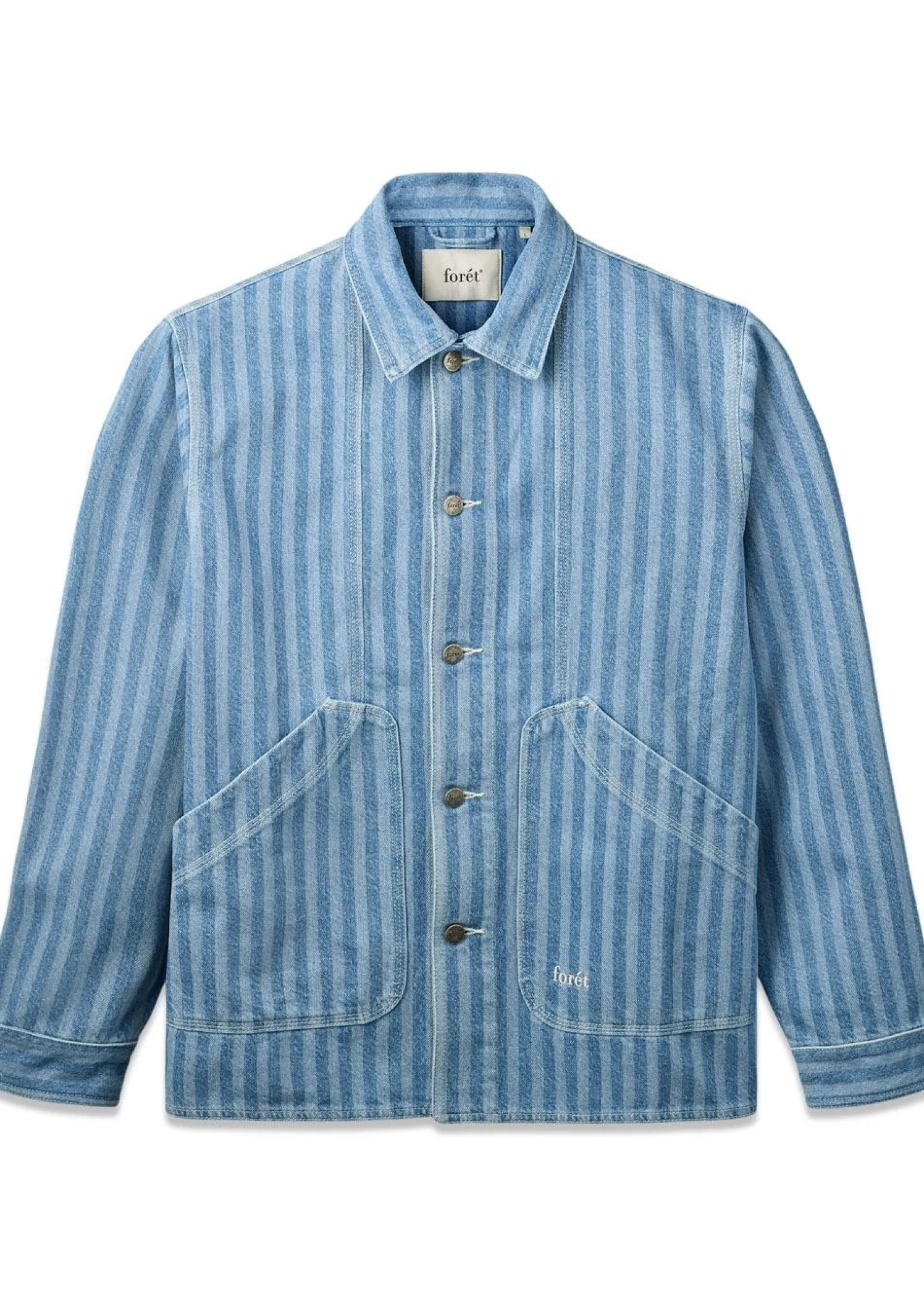 Forét BERRY DENIM OVERSHIRT