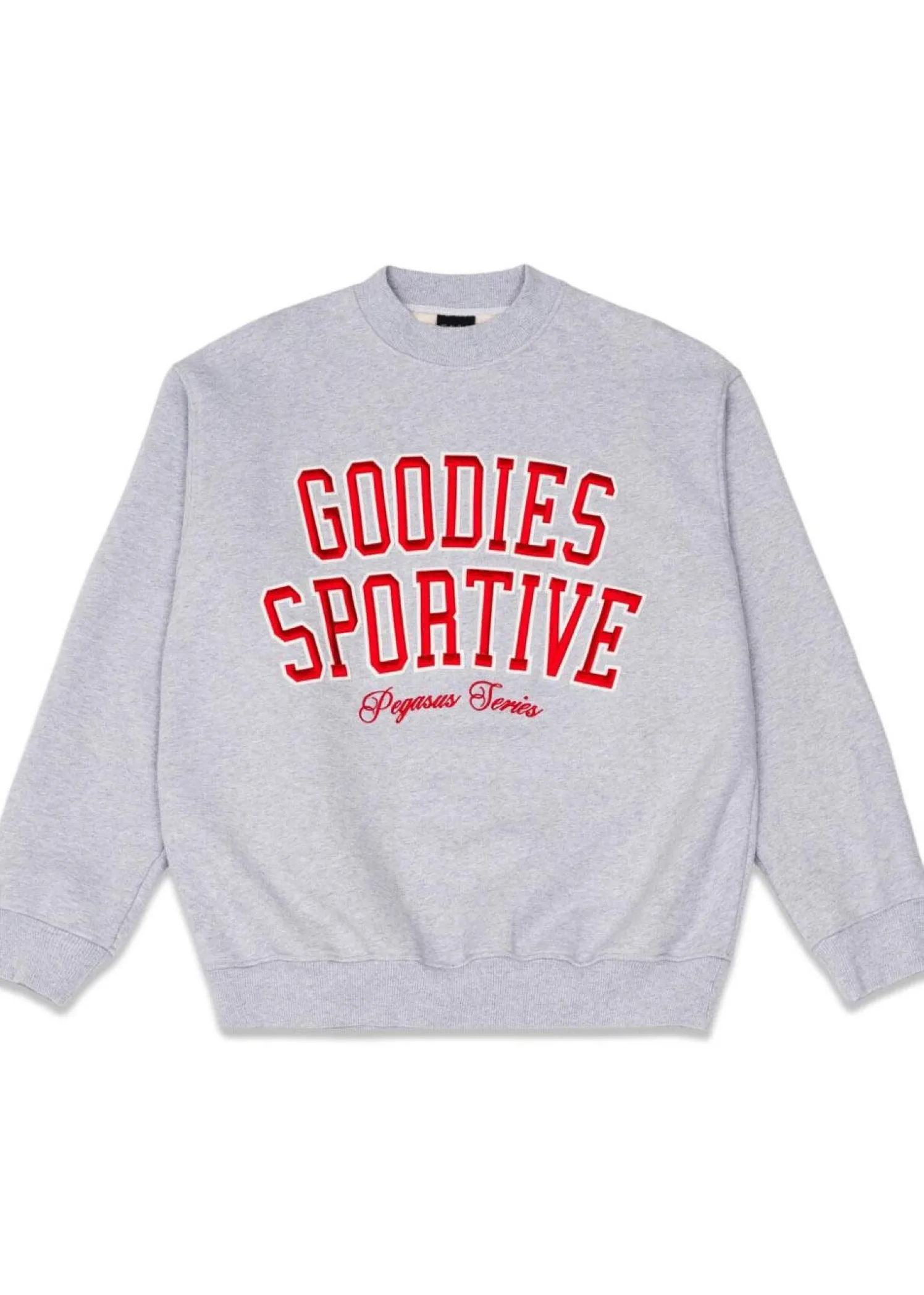 Goodies Sportive Baseball Grey Crewneck