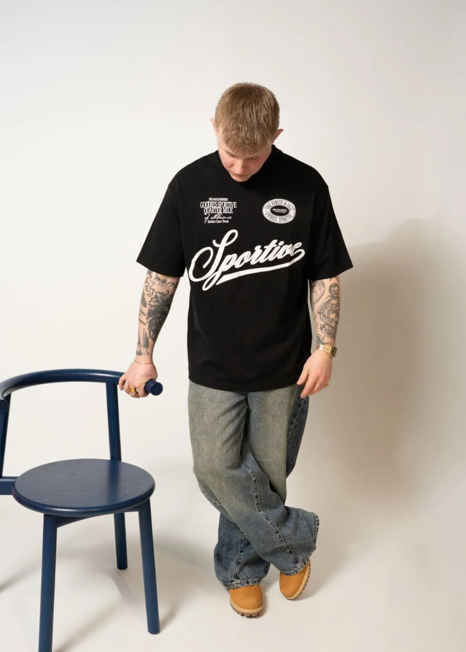 Goodies Sportive Bufallo Open Track Tee
