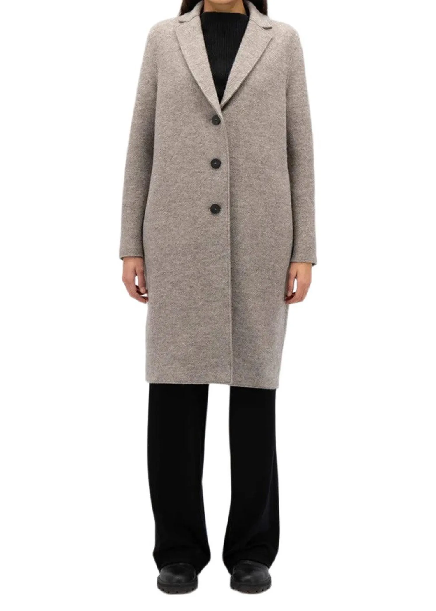 Harris Wharf London WOMEN OVERCOAT PRESSED WOOL
