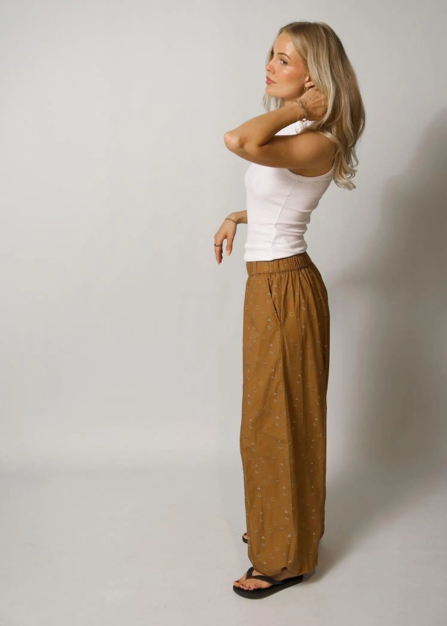 Modström Apricotmd print pants