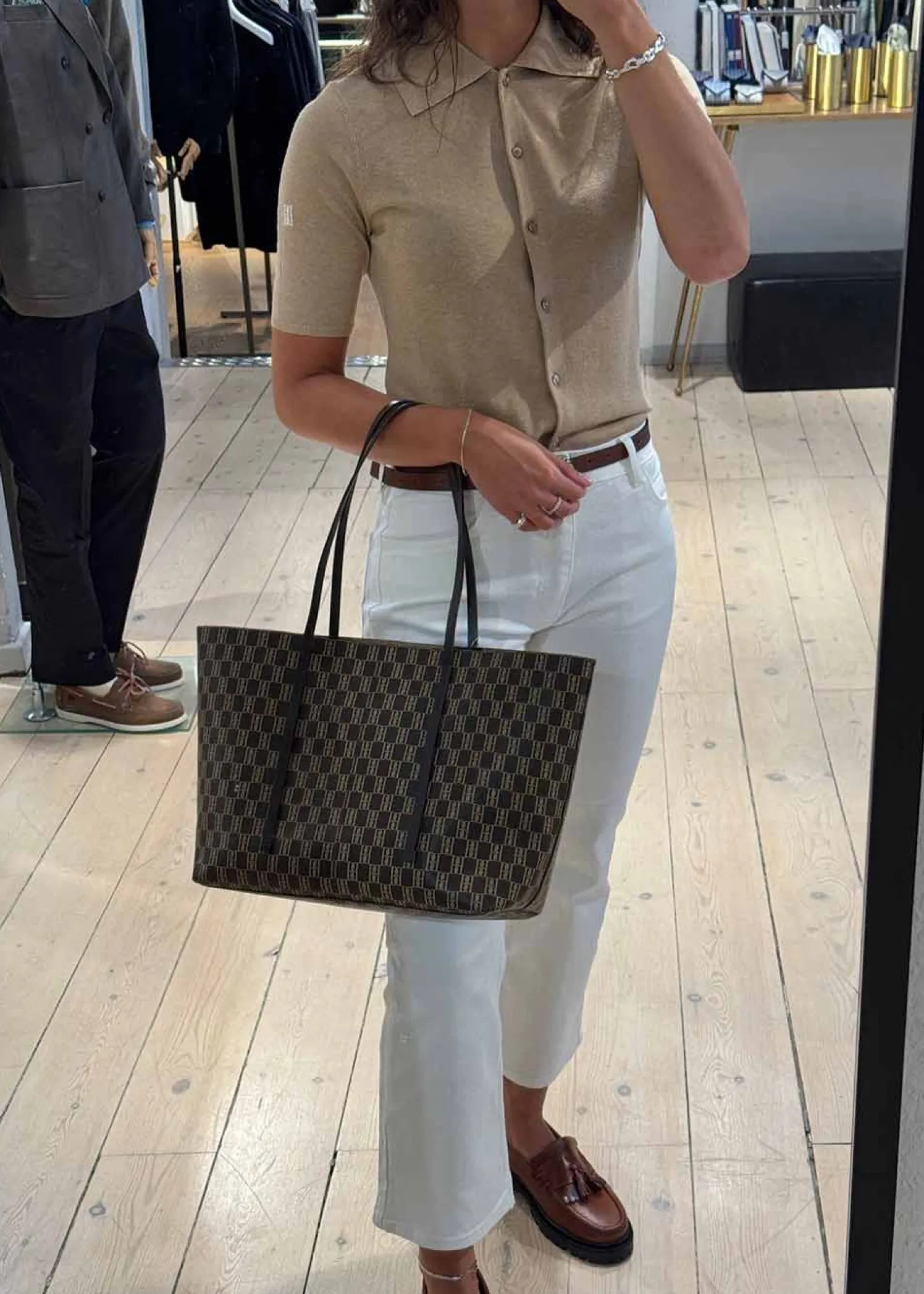 Modström Isoldemd solid cropped jeans