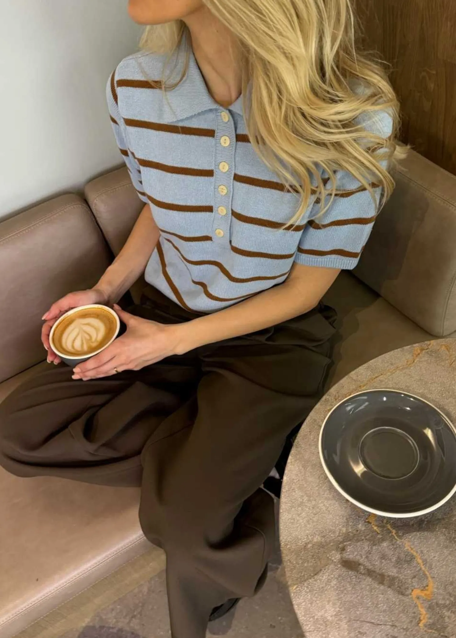 Modström Malvamd SS stripe polo