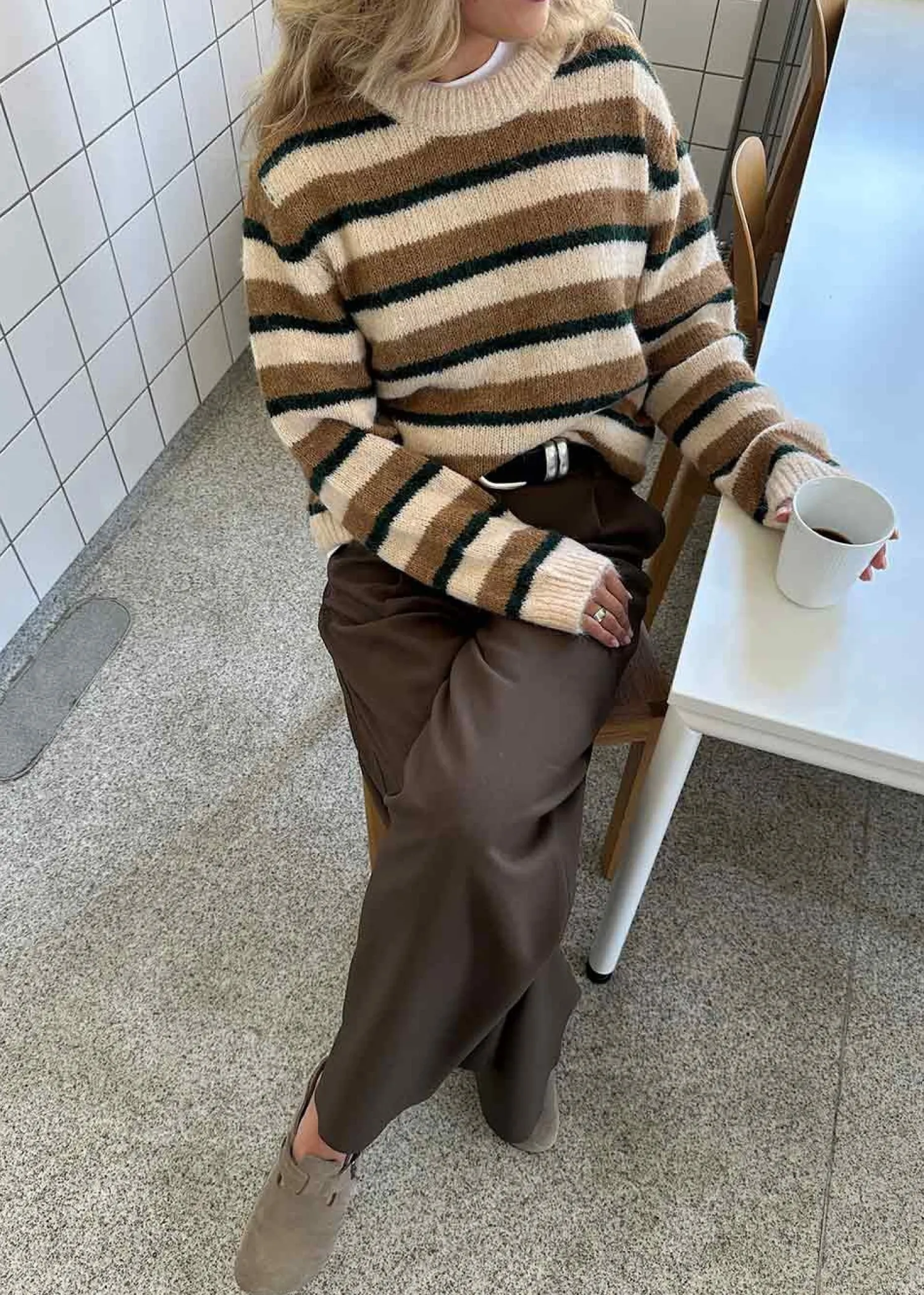 Modström Philipmd stripe o-neck