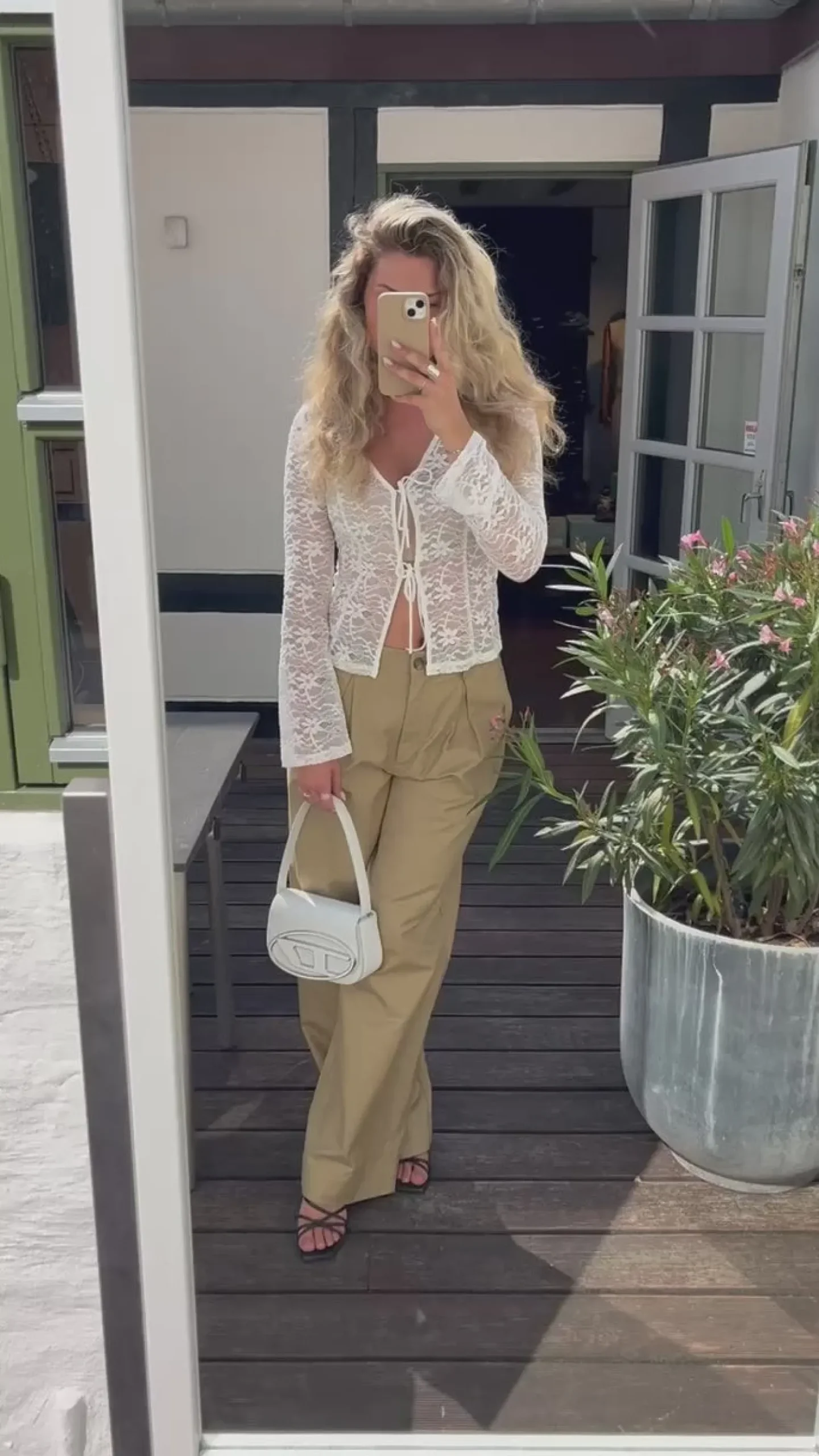 Modström TildeMD ls lace top