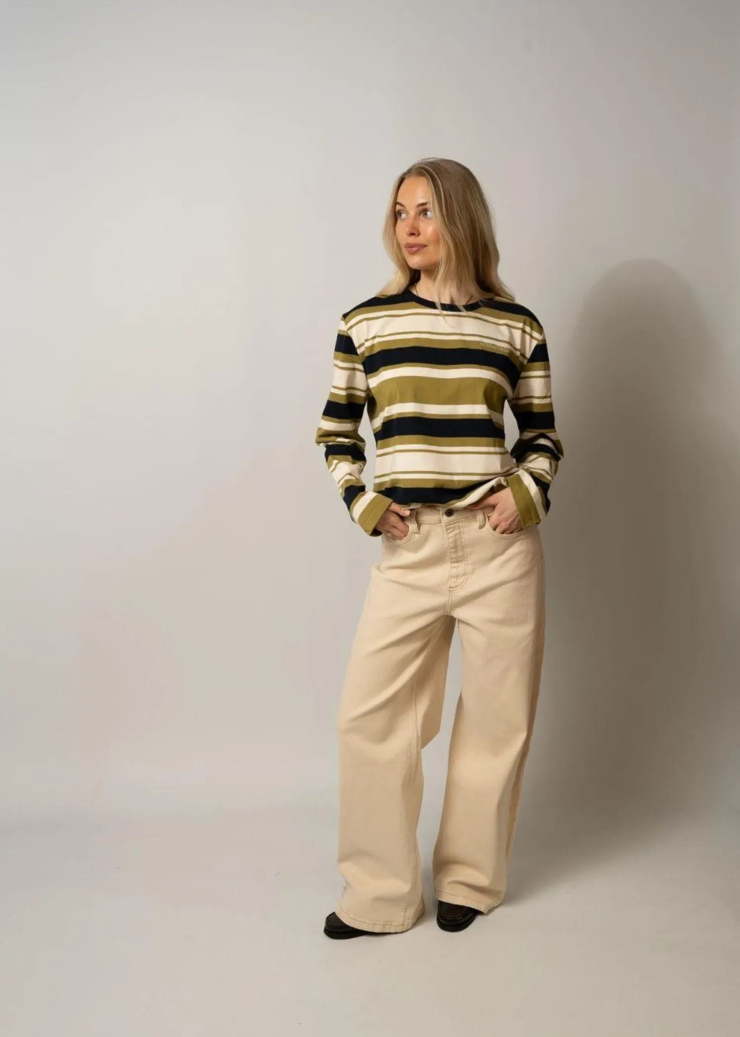 Modström Urbanmd stripe LS t-shirt
