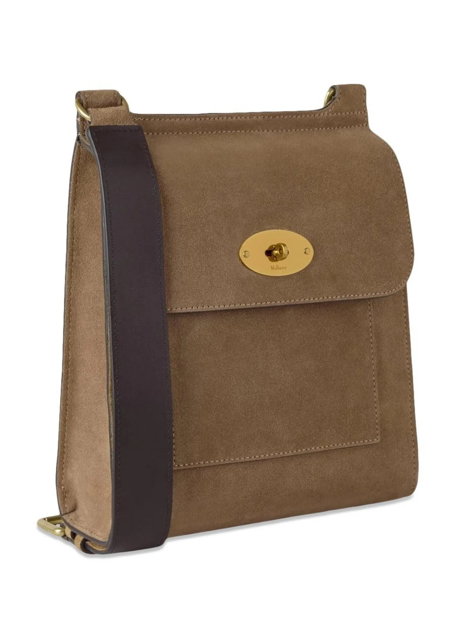 Mulberry Antony N (Leather Strap) Suede