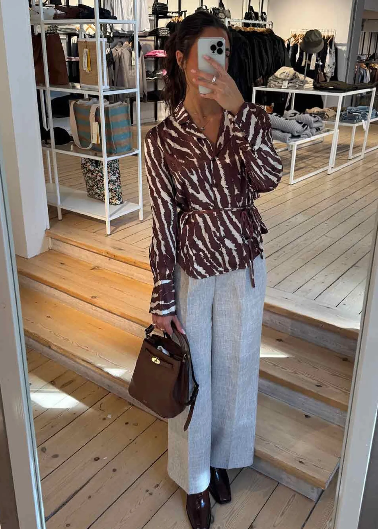 Mulberry ISLINGTON BUCKET TWO TONE SCG