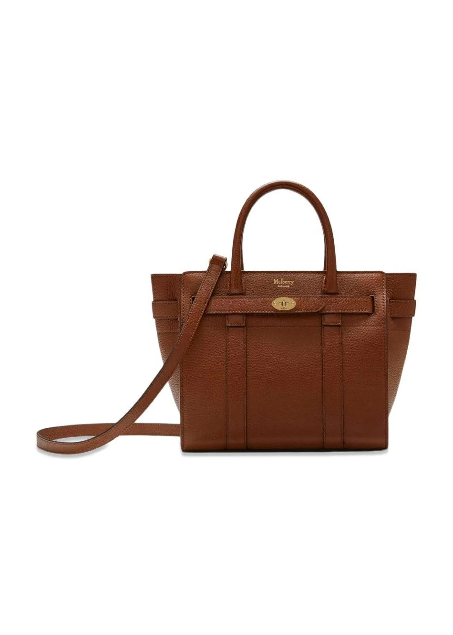 Mulberry MINI ZIPPED BAYSWATER TWO TONE SCG