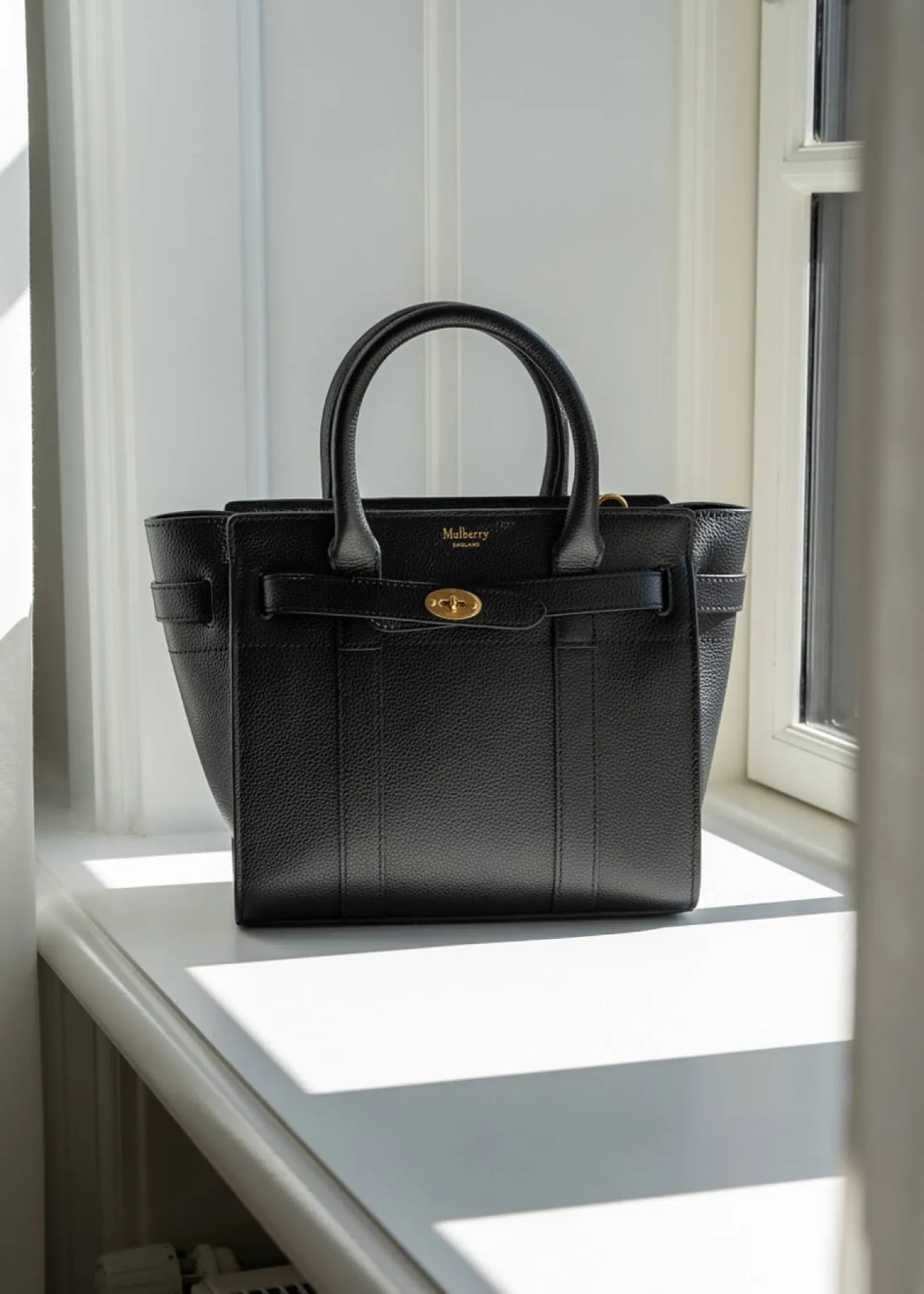 Mulberry Small Zipped Bayswater Classic