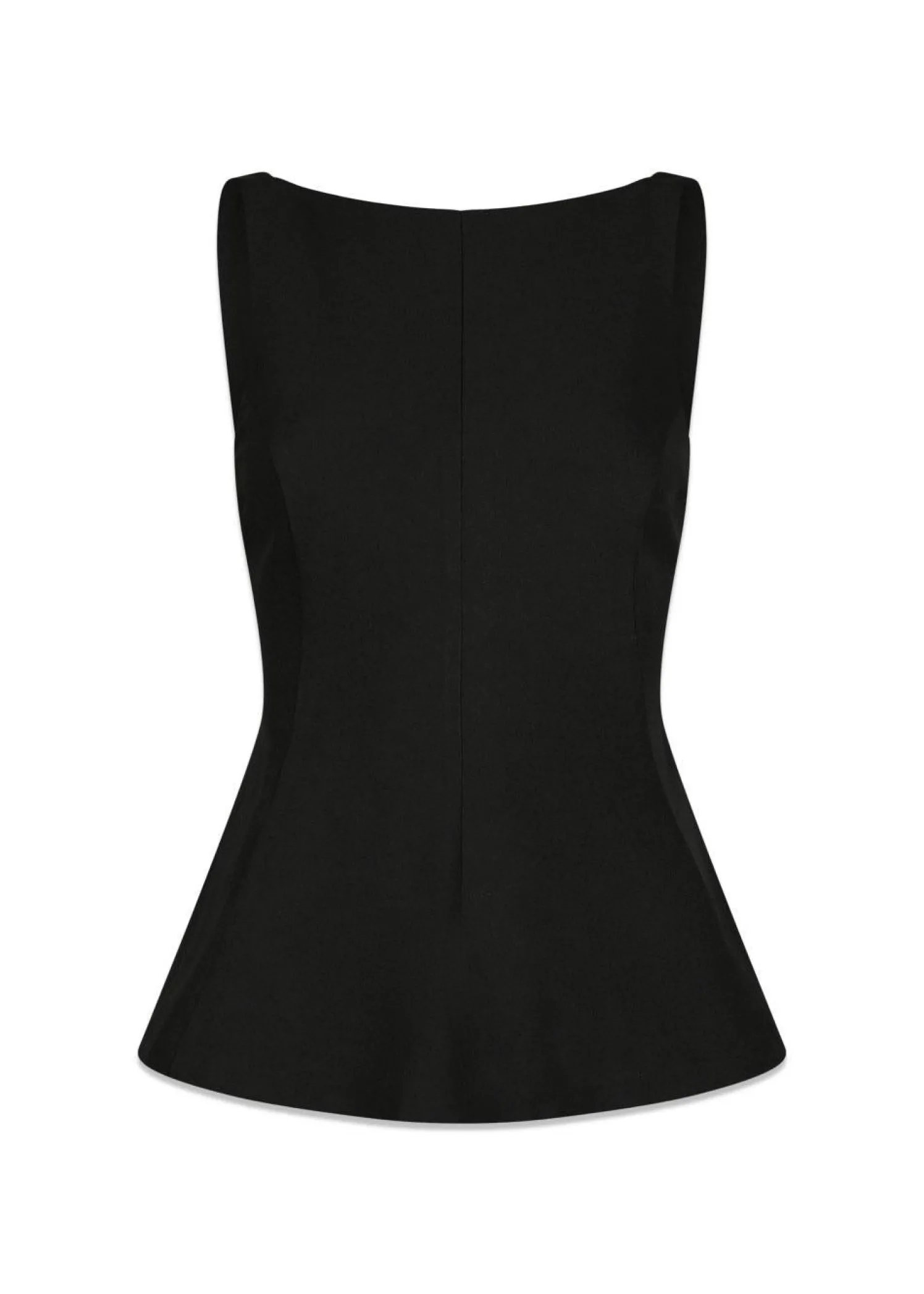 Neo Noir Agape Structure Tie Top