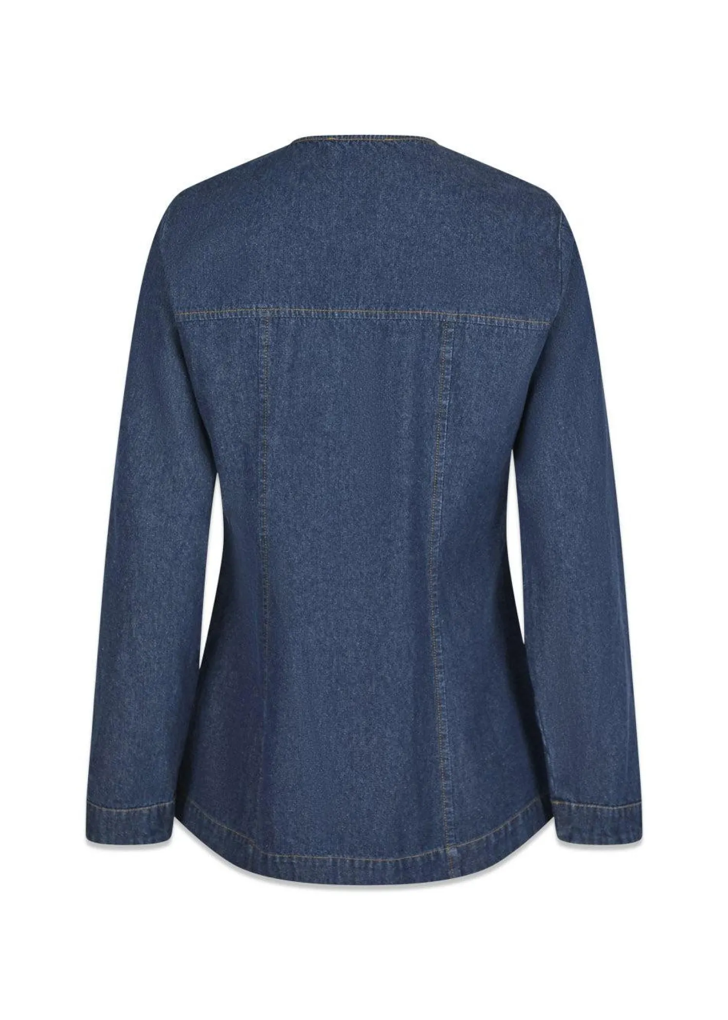 Neo Noir Annie Denim Blouse