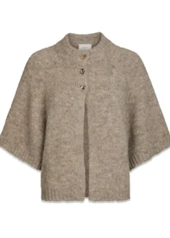 Neo Noir Benuta Fluffy Knit Cardigan
