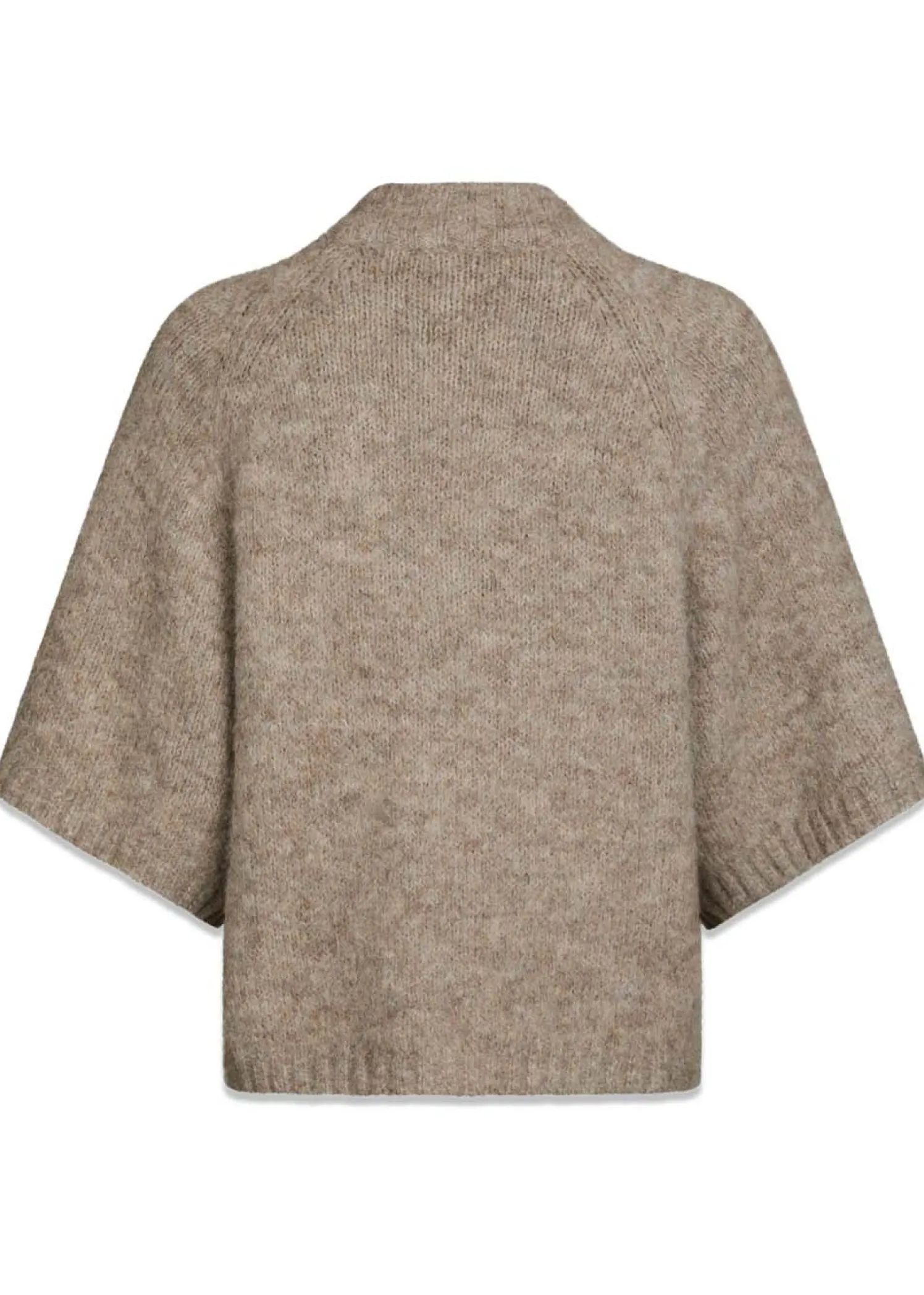 Neo Noir Benuta Fluffy Knit Cardigan