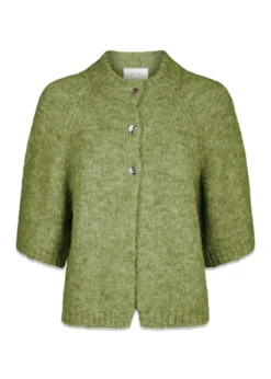 Neo Noir Benuta Fluffy Knit Cardigan