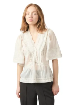 Neo Noir Evienne S Voile Top