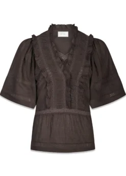 Neo Noir Evienne S Voile Top