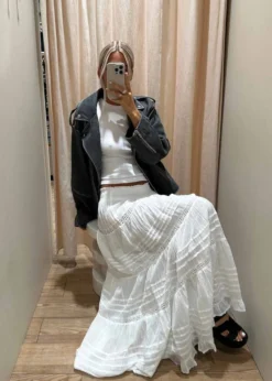 Neo Noir Felicia S Voile Skirt