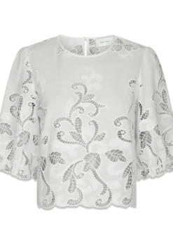 Neo Noir Fia Embroidery Blouse
