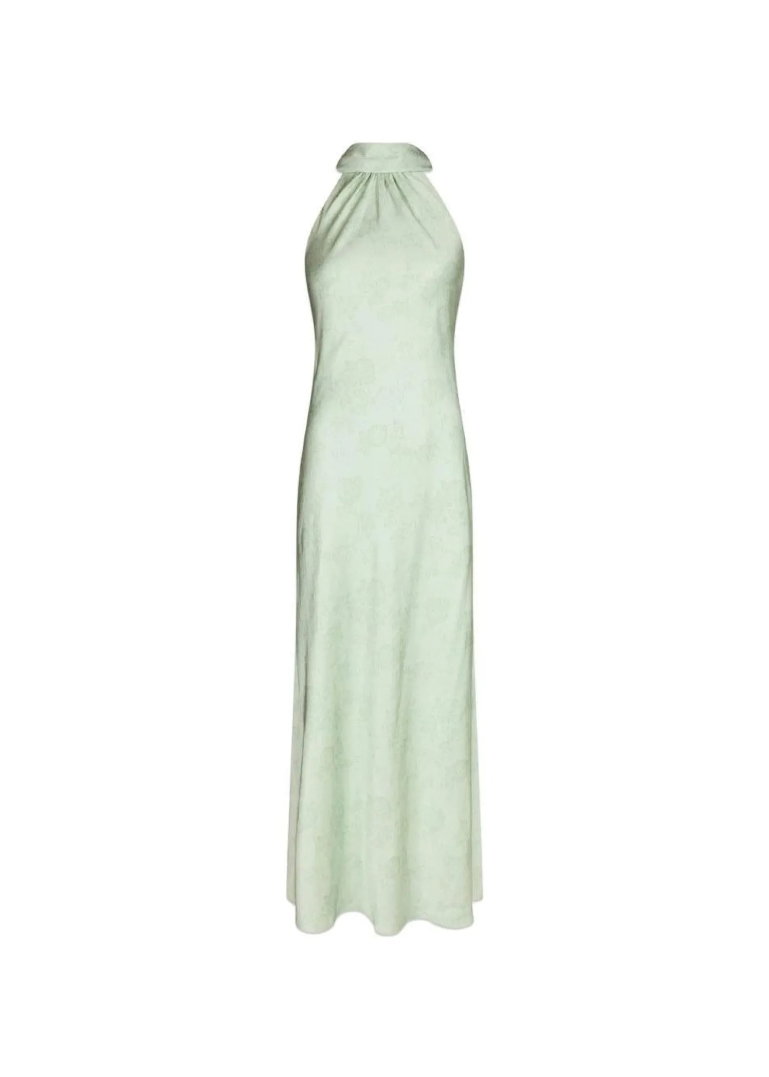 Neo Noir Fiona Pattern Satin Dress
