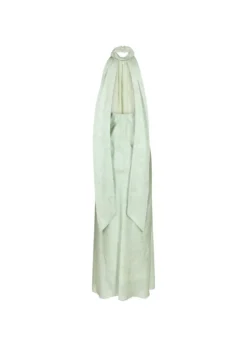 Neo Noir Fiona Pattern Satin Dress