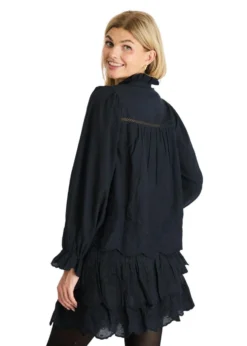 Neo Noir Heline Emb Blouse